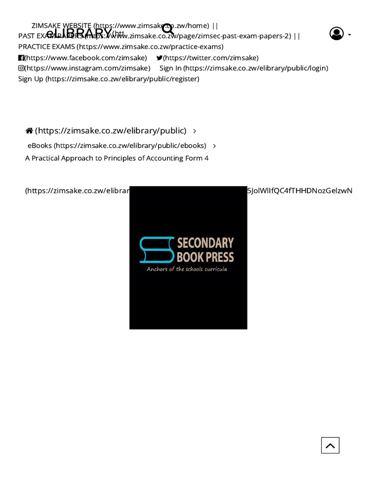 Elibrary : (Https://zimsake - Co.zw/elibrary/public) | PDF | Books ...