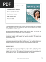 B2 First Exam Preparation Resources | PDF
