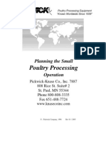 Pollos - Planning The Small Poultry Processing Operation