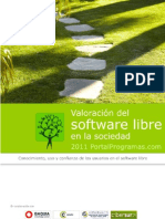 Valoracion Software Libre 2011