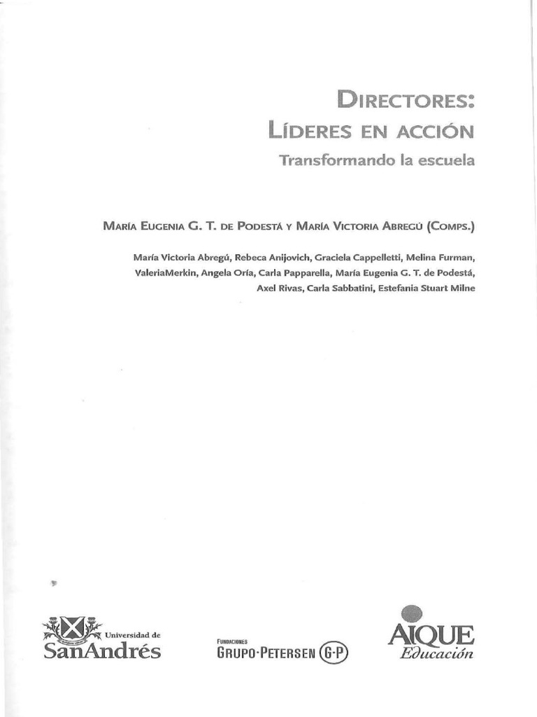 Rivas, A. Los Directivos Como Agentes de Justicia Educativa | PDF ...