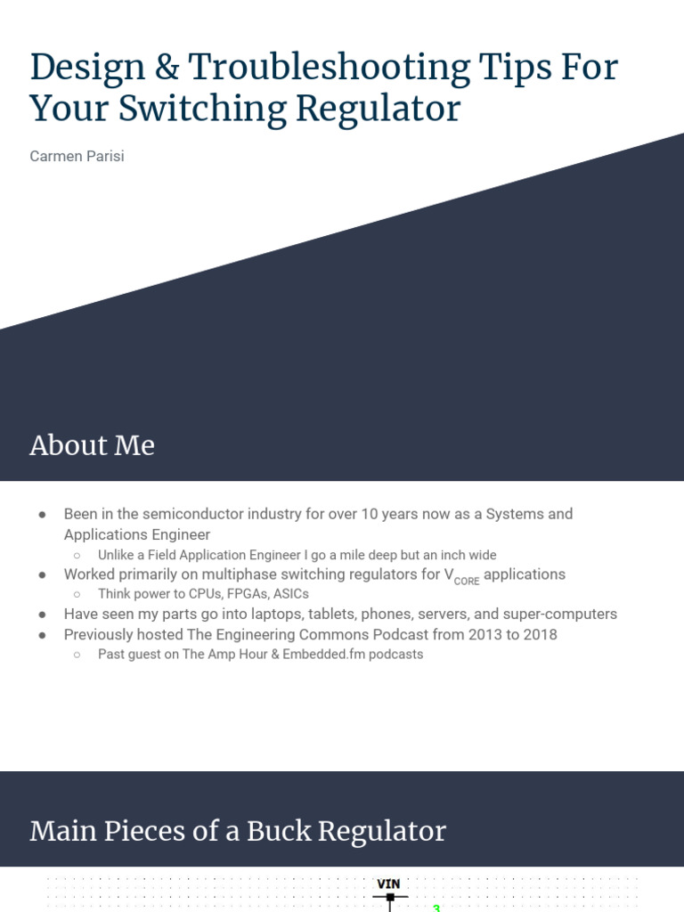 Design Troubleshooting Tips For Your Switching Regulator | PDF ...