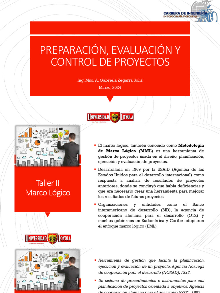 Sesión V Tema V Taller V Marco Lógico Pdf Planificación