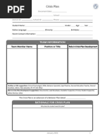 Escalation Cycle Behavior Planning Tool | PDF | Cognitive Science ...