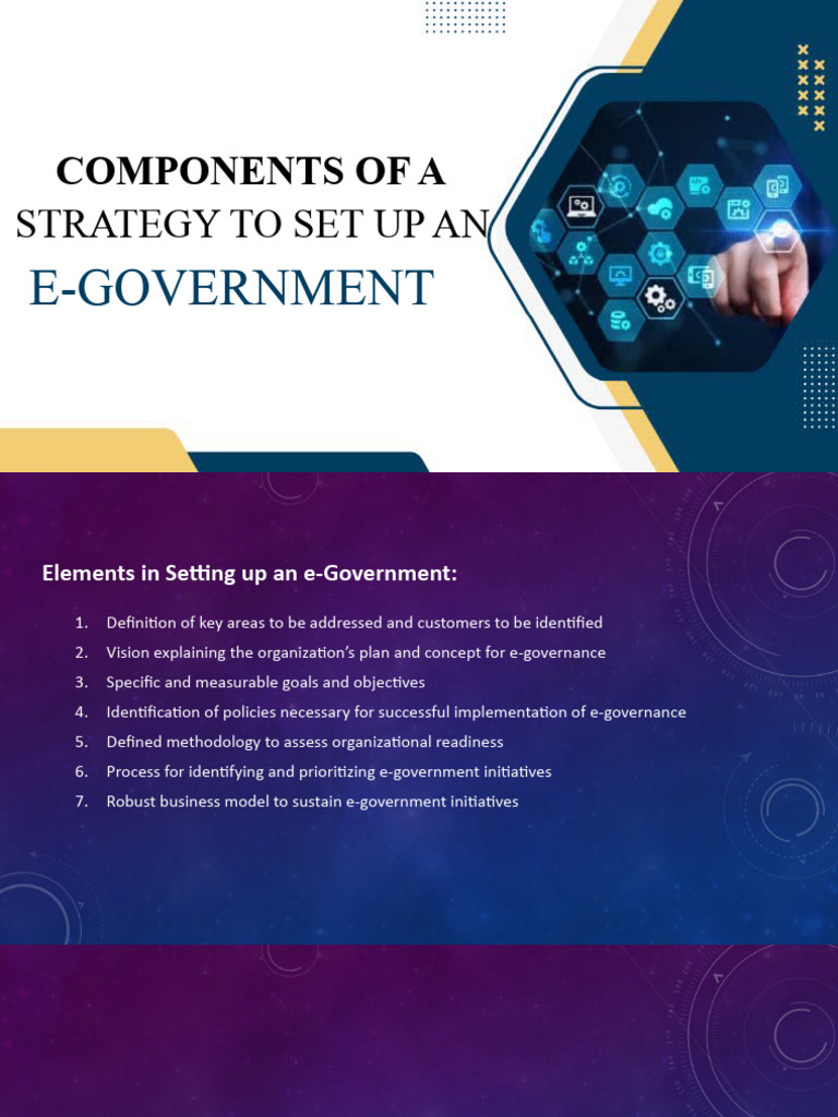 E-Government Strategy Components Guide | PDF | Strategic Management | E ...