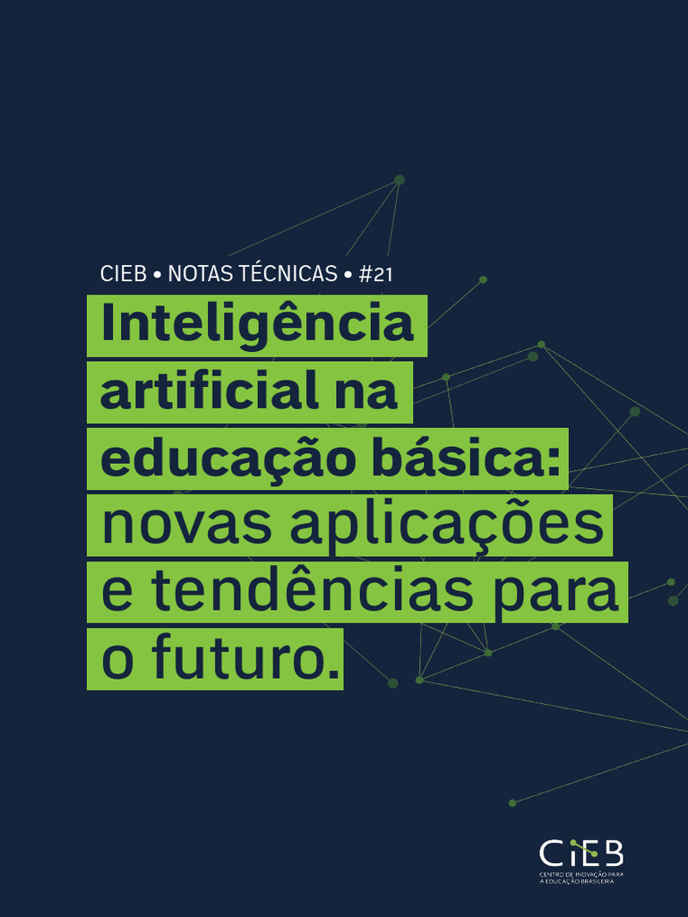 IA na Educação Básica: Aplicações e Tendências | PDF | Inteligência ...