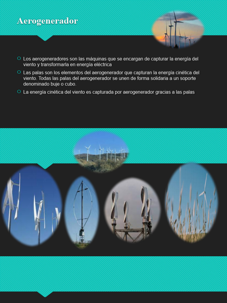 Tipos de Aerogeneradores | PDF | Negocios | Tecnología
