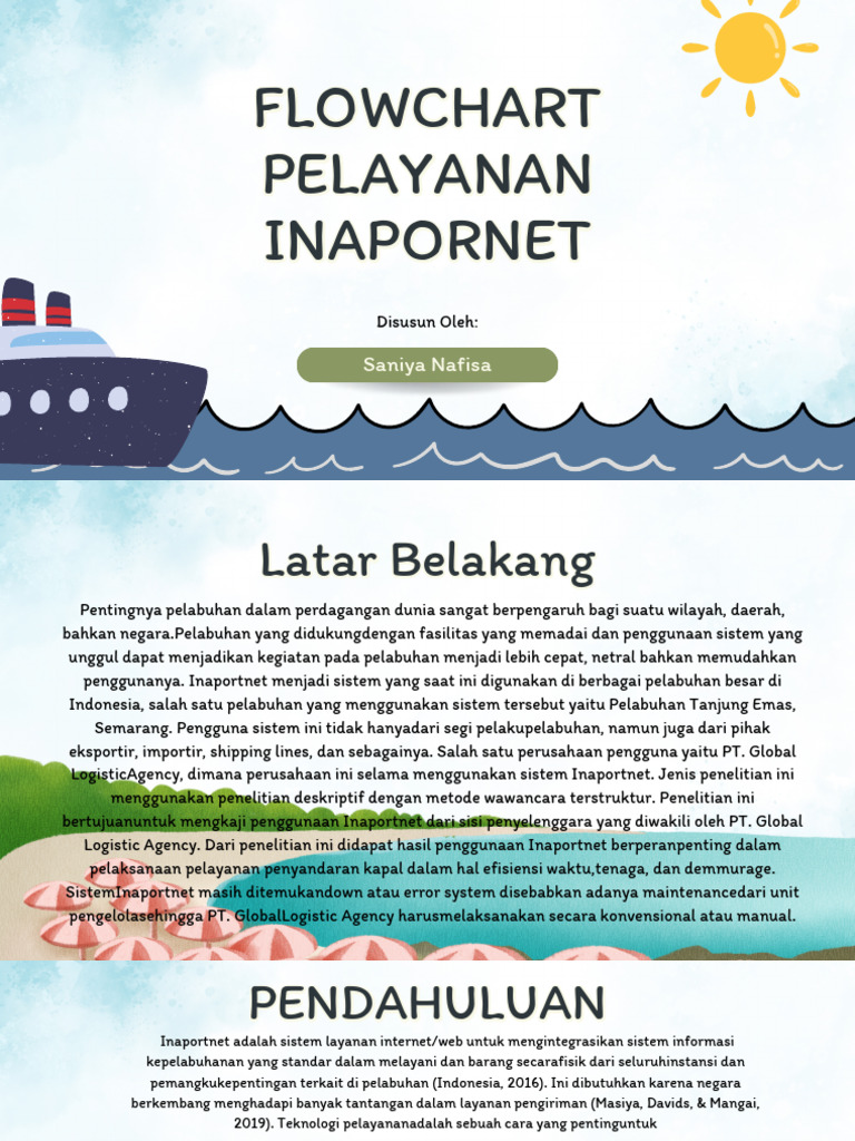 Evaluasi Sistem Inaportnet di Pelabuhan | PDF