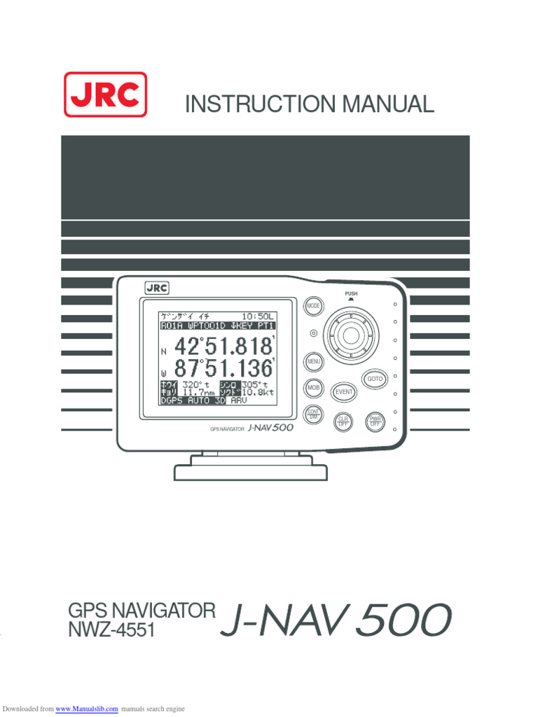 Jnav 500 | PDF | Global Positioning System | Navigation