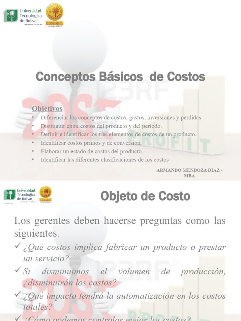 Conceptos Clave de Costos Empresariales | PDF | Personal | Salario