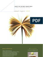 University of the West Indies Press Annual Report, 2008-2009