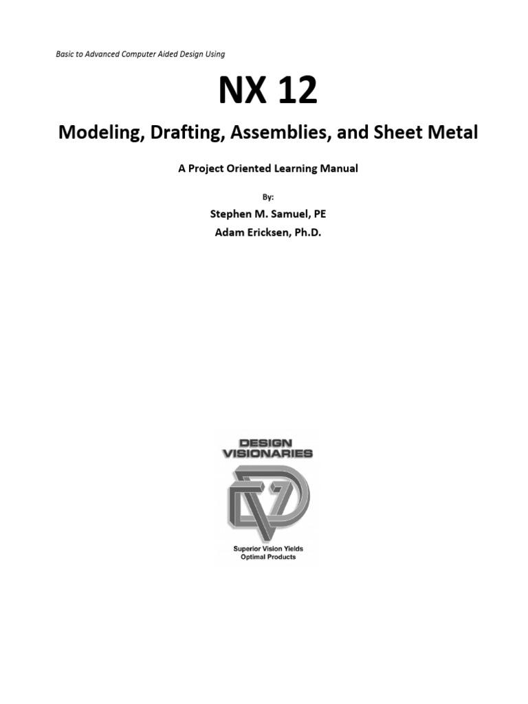 Basic To Advanced CAD Using NX 12 | PDF | Computer Aided Design ...