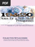 19 & 20: Notes For A New Social Protagonism