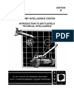 IT0425 Introduction to Battlefield Technical Intelligence