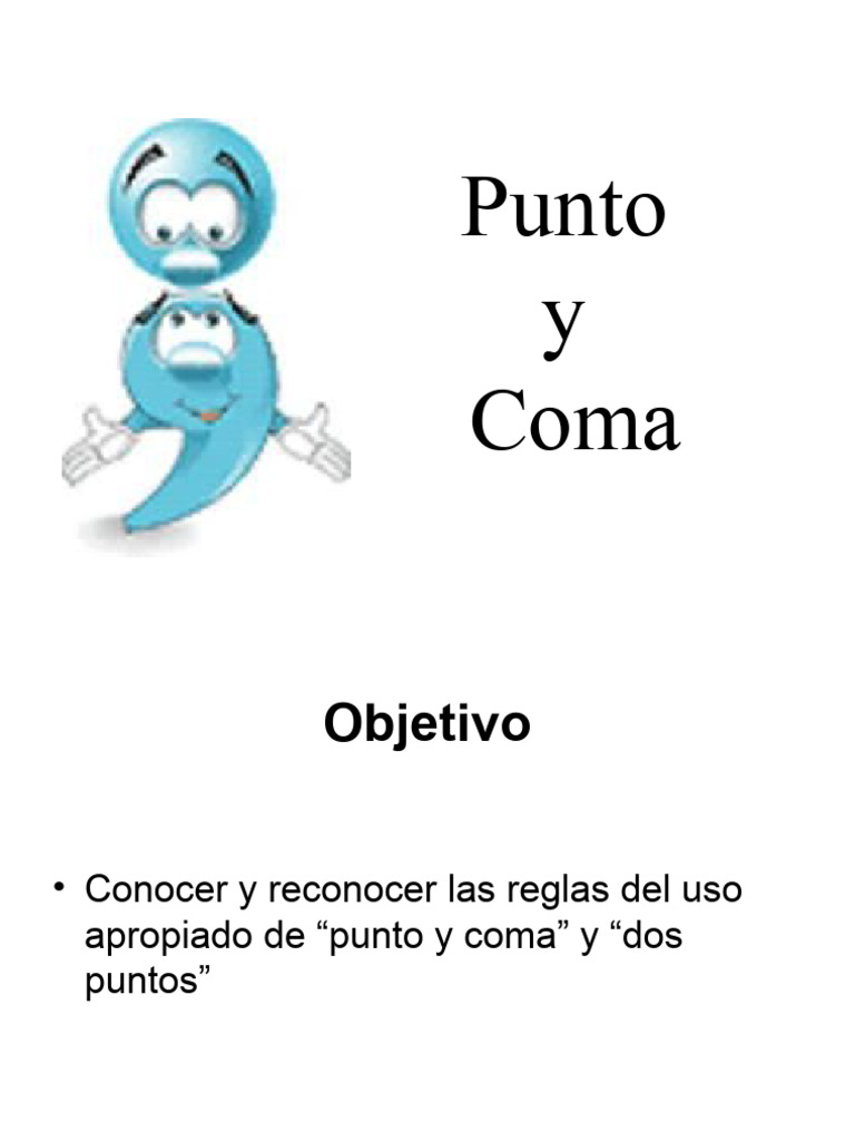 Punto y Coma | PDF