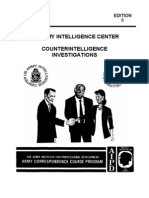 IT0735 Counterintelligence Operations