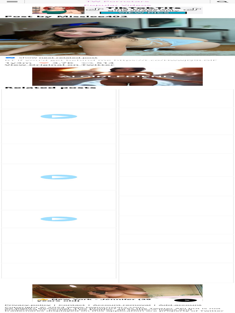 TW Pornstars - Misslee403. | PDF