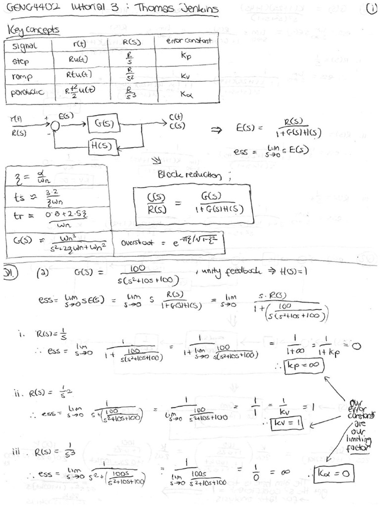 Tutorial 3 Solutions Extra 2022 | PDF