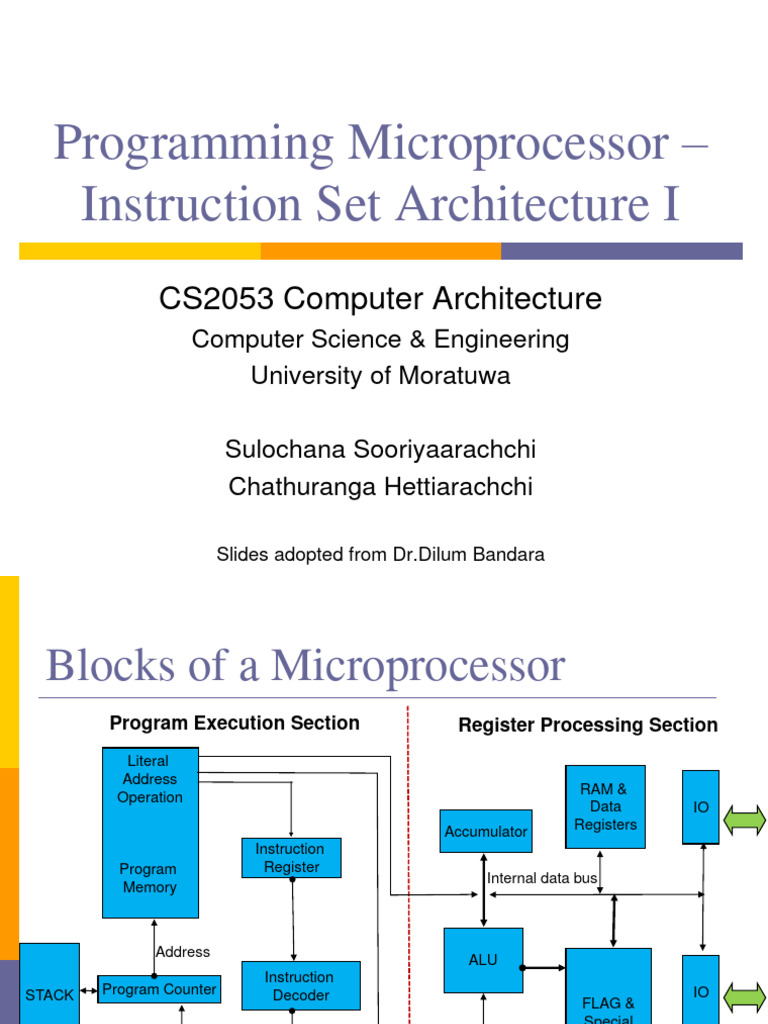 02 - Instruction Set Architecture-RV Part I V - 21in - Aug23 | PDF | 64 ...