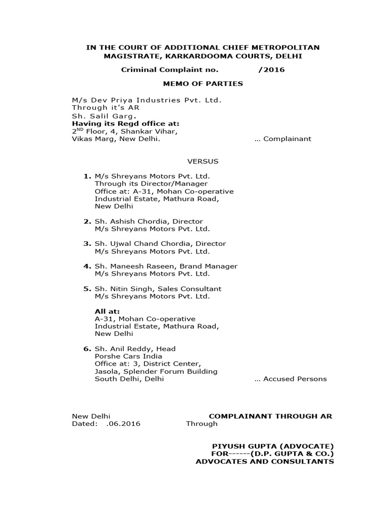 156 3 dev priya pdf affidavit