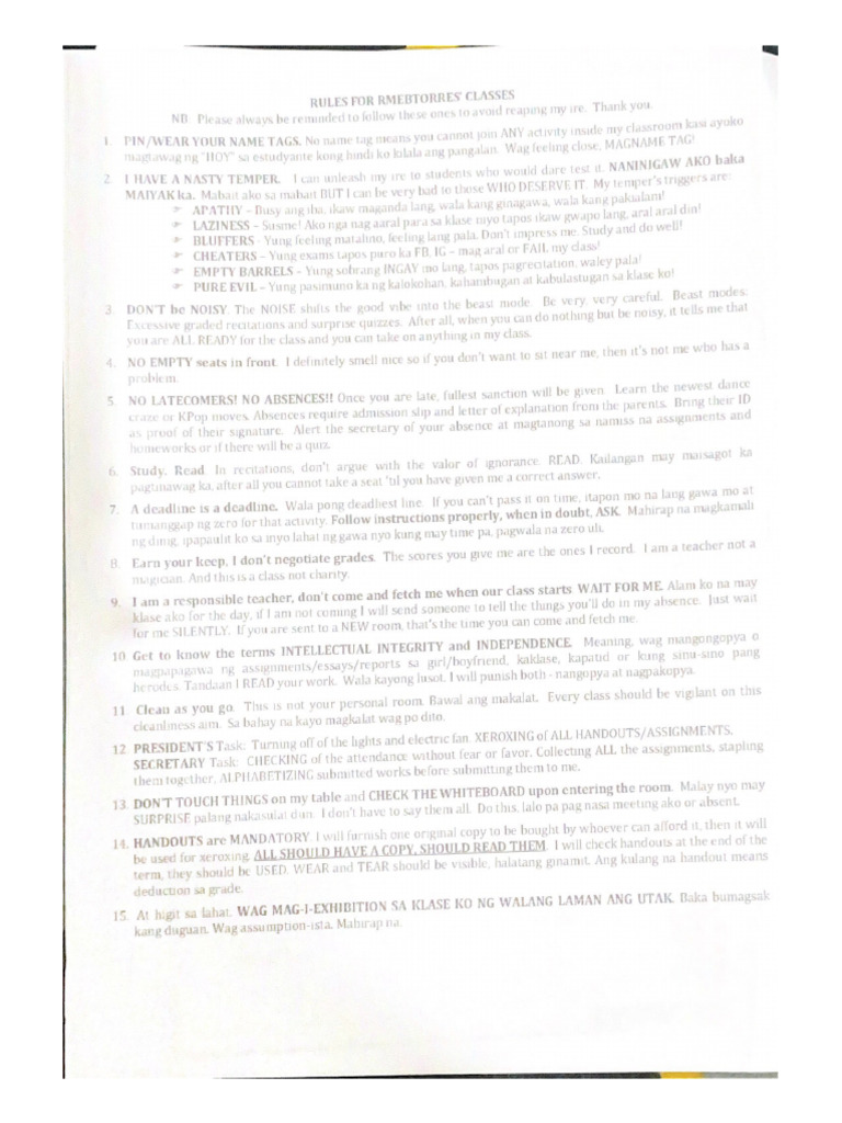 Rules And Regulations Pdf