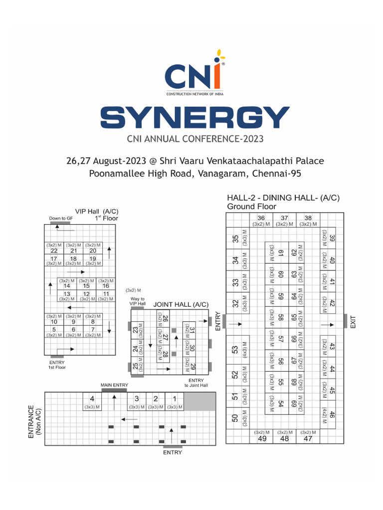 Synergy Stall Layout | PDF