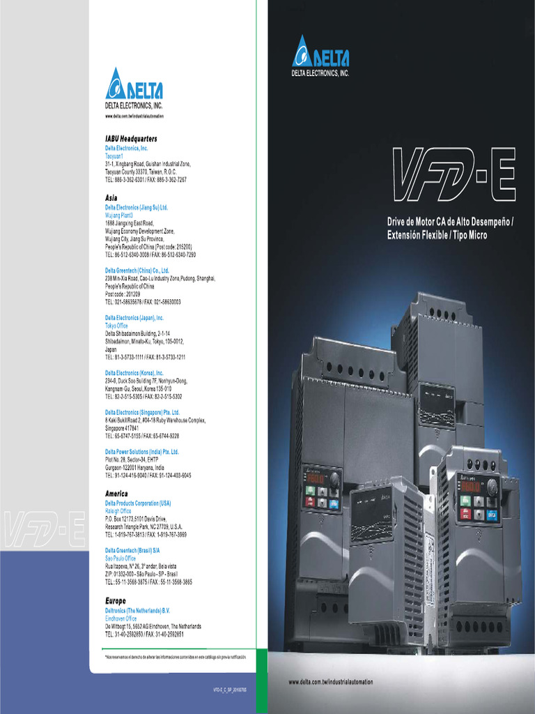 Variador Delta | PDF