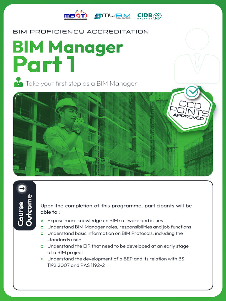 2024 Bim Manager Part 1 1711418436 | PDF | Business