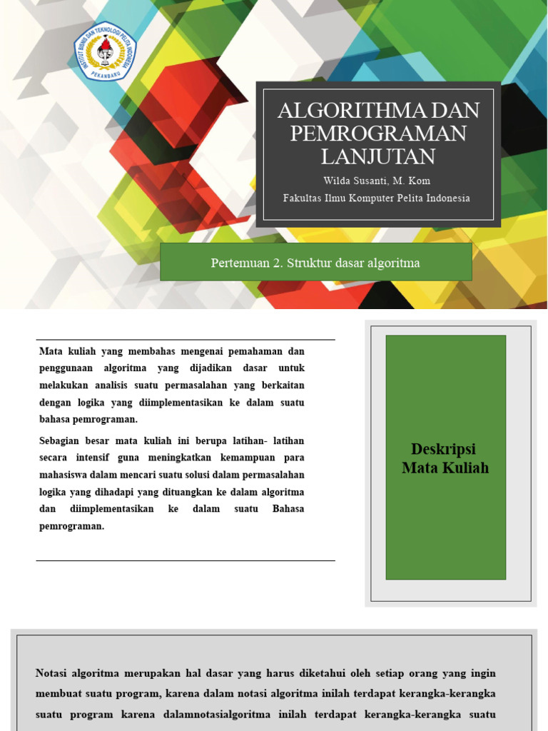 Struktur Dasar Algoritma | PDF