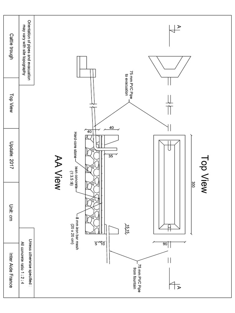 Cattle Trough | PDF