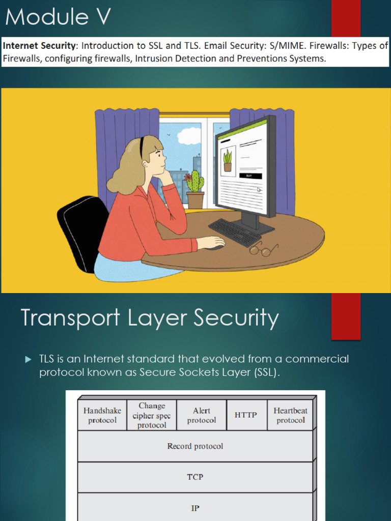 Module - V Internet Security | PDF | Transport Layer Security ...