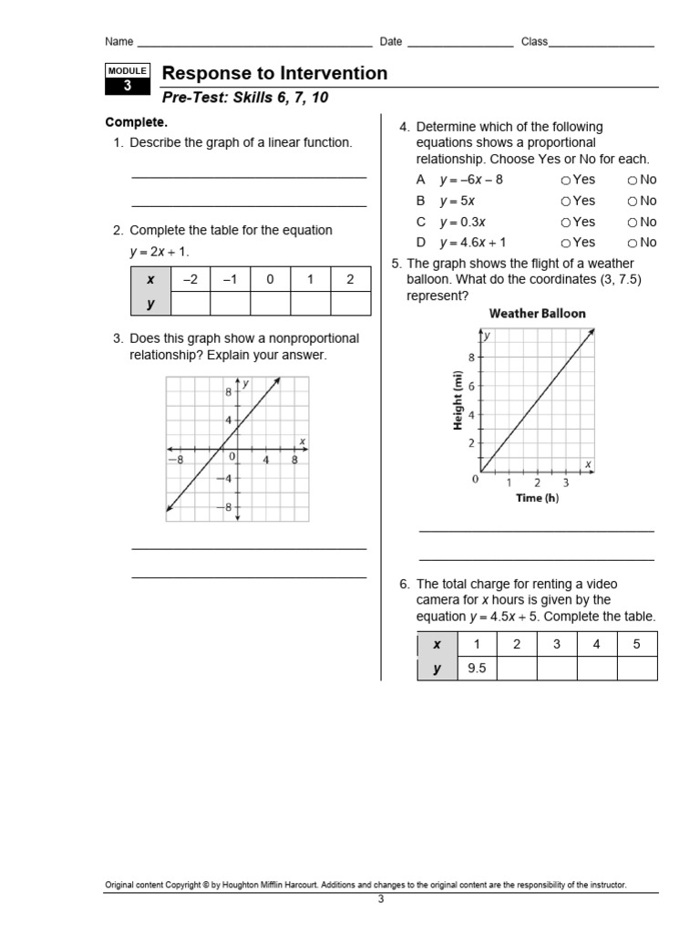 Beginning Algebra Pretest Studyphim