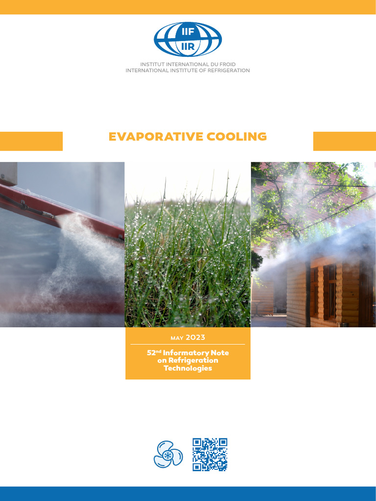 Evaporative Cooling: Principles & Benefits | PDF | Humidity | Air ...