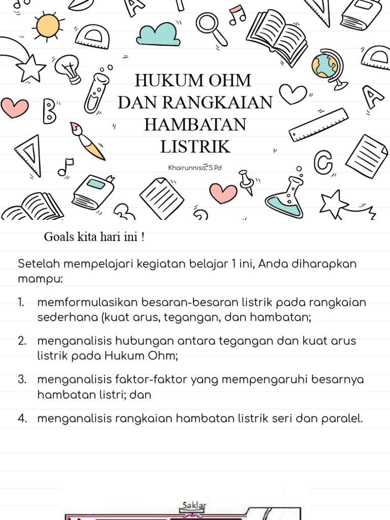 Hukum Ohm dan Analisis Rangkaian Listrik | PDF