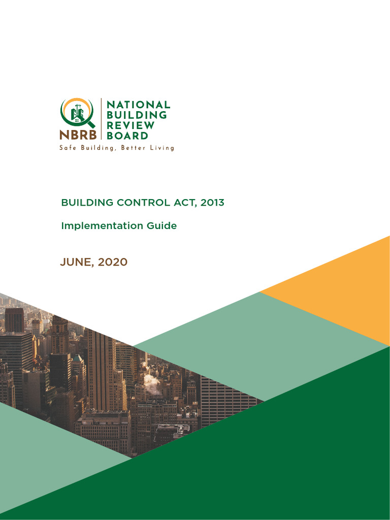 UGANDA - Building Control ACT, 2103 - Impletation-Guide | PDF ...