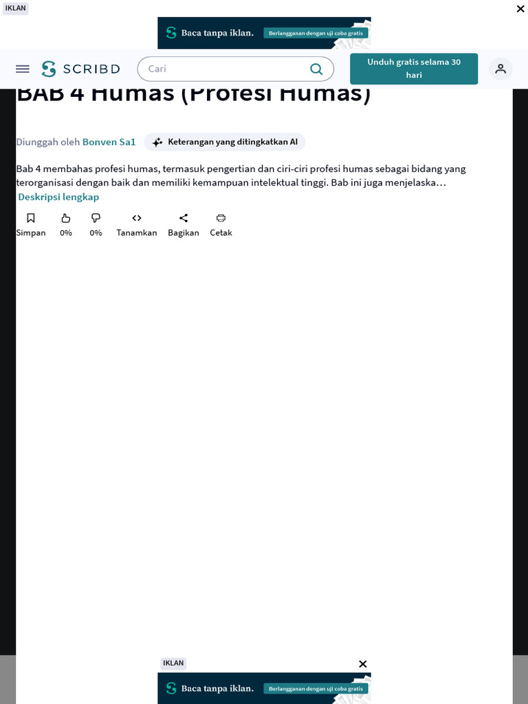 BAB+4+Humas+ (Profesi+Humas) + - +PDF 1723450450071 | PDF