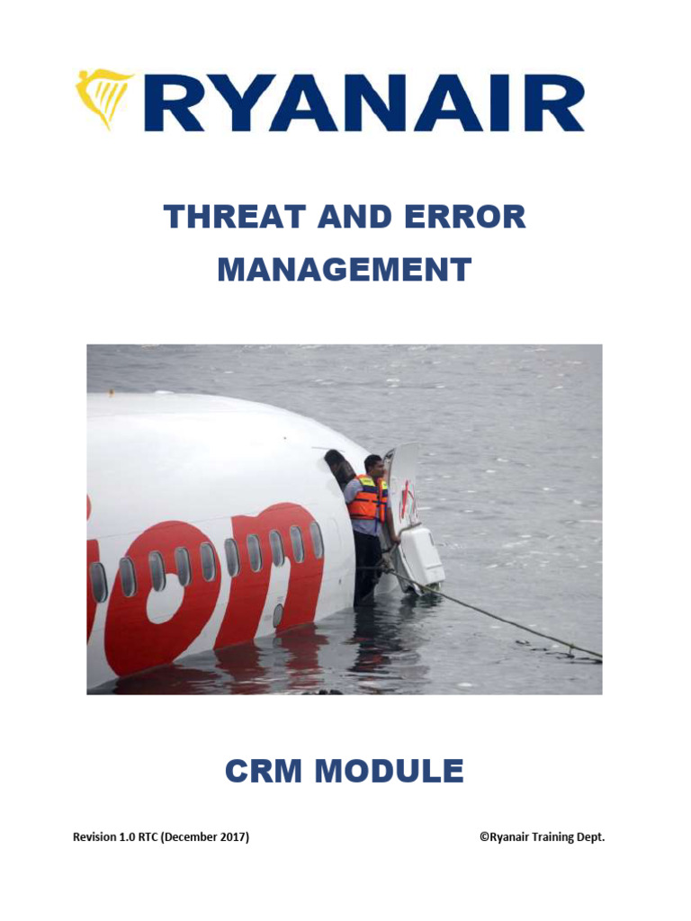 Threat and Error Management in Aviation | PDF | Aviation | Aviation Safety