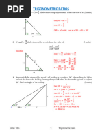 PRAC Trig+Part+1 | PDF | Trigonometry | Classical Geometry