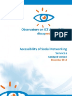 Observatory On ICT Accessibility: Discap