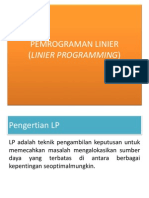 Linier Programming