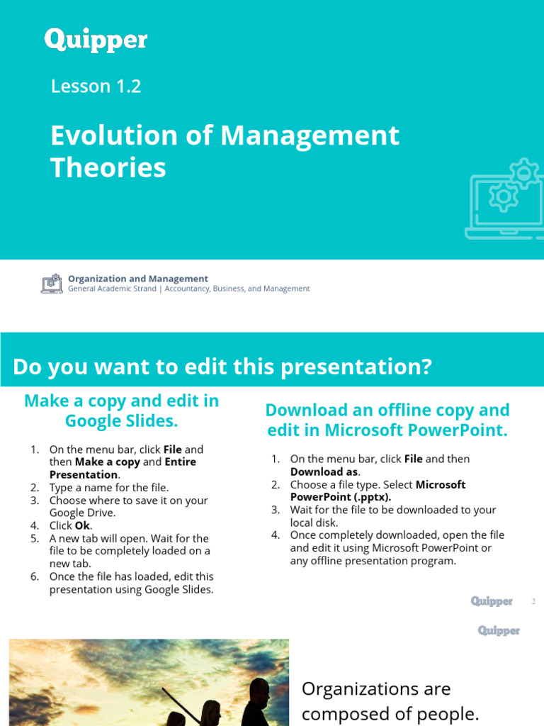 Evolution of Management Theories Overview | PDF | Theory | System