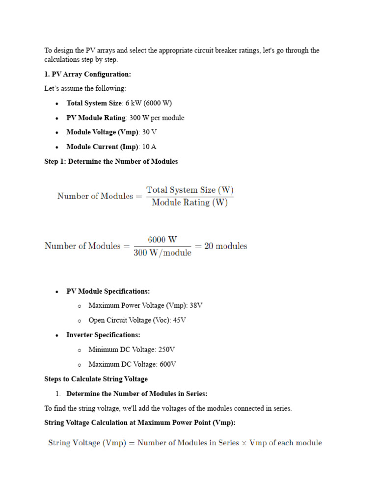 Circuit Breaker Ratings Chart Pdf