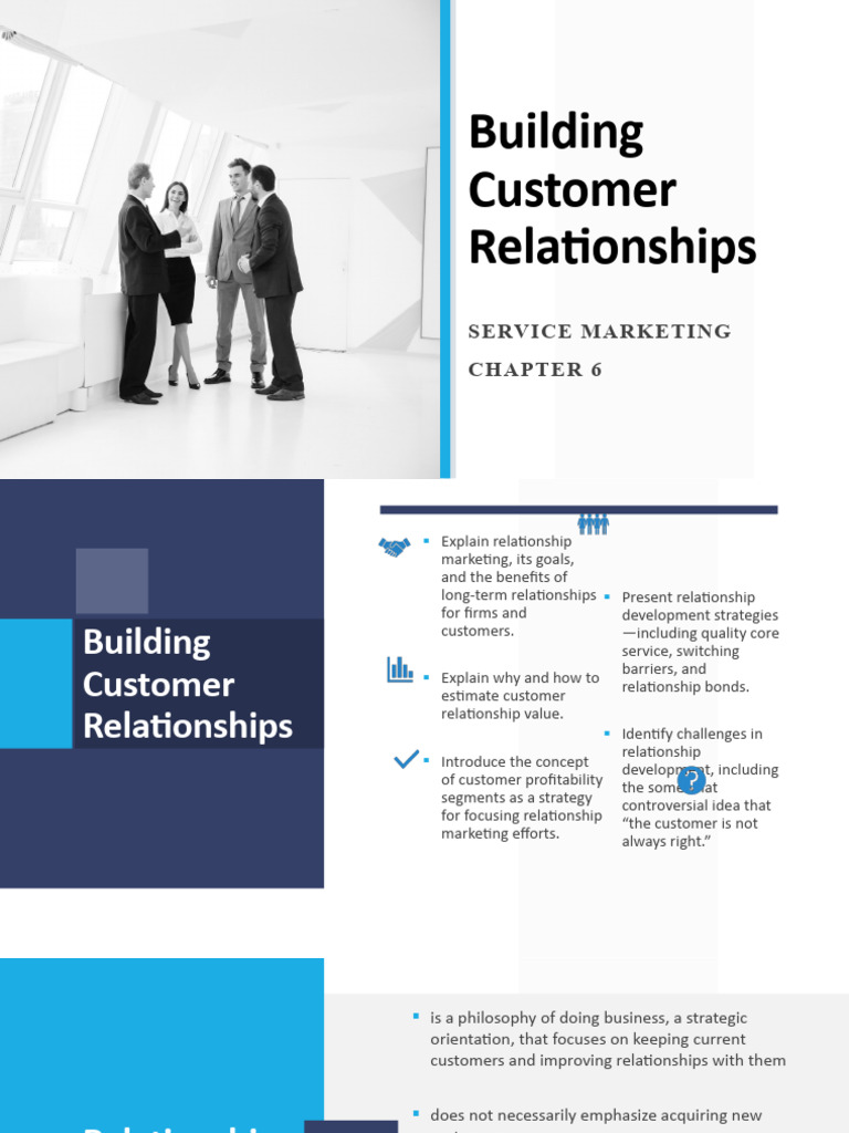 Chap 6 Building Customer Relationships Pdf Marketing Customer