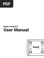 Spark Control X User Manual | PDF | Bluetooth | Computing