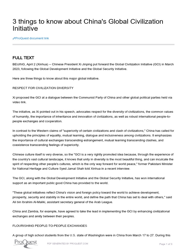 3 things to know about china s global civilization initiative pdf