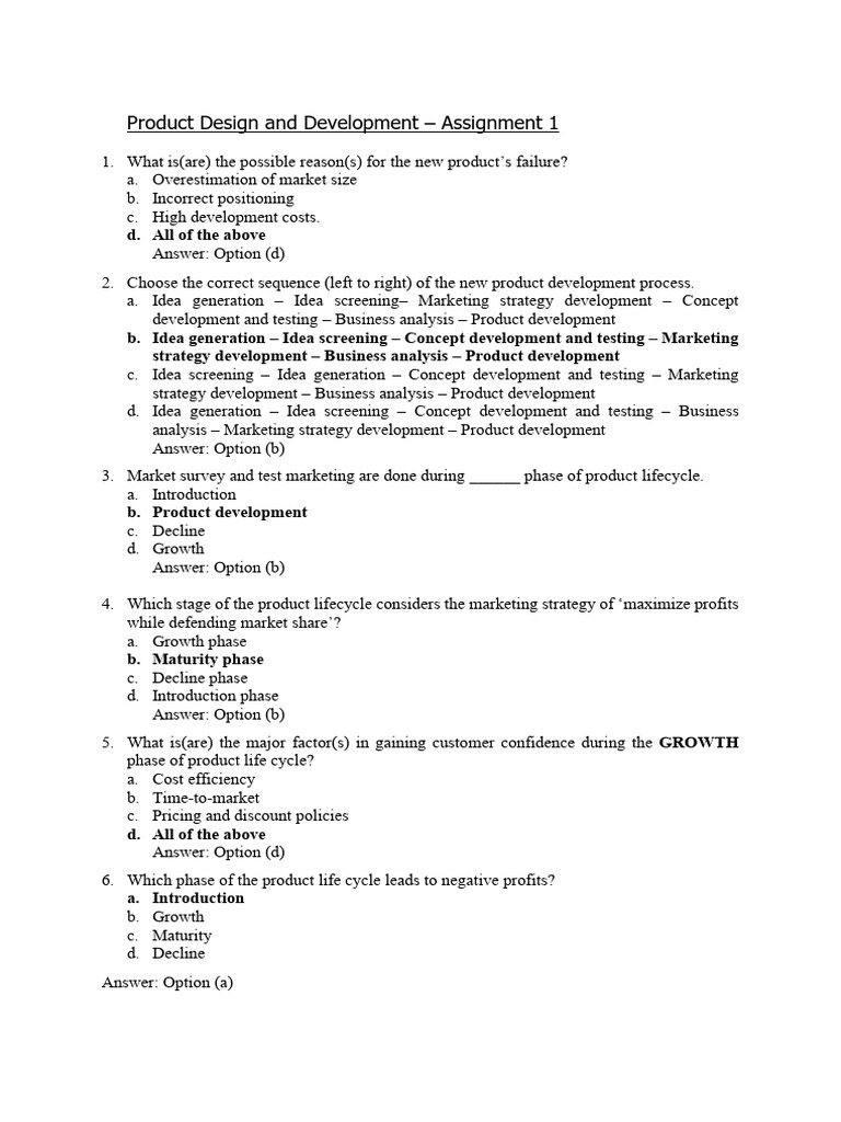 Product Development Challenges and Strategies | PDF | New Product ...