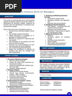 Business Analysis