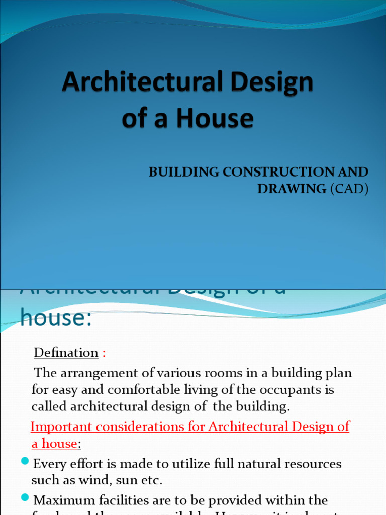 Architectural Design of House | PDF | Room | Porch