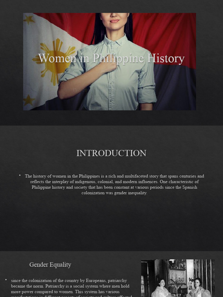Women's Role in Philippine History | PDF | Woman | Gender