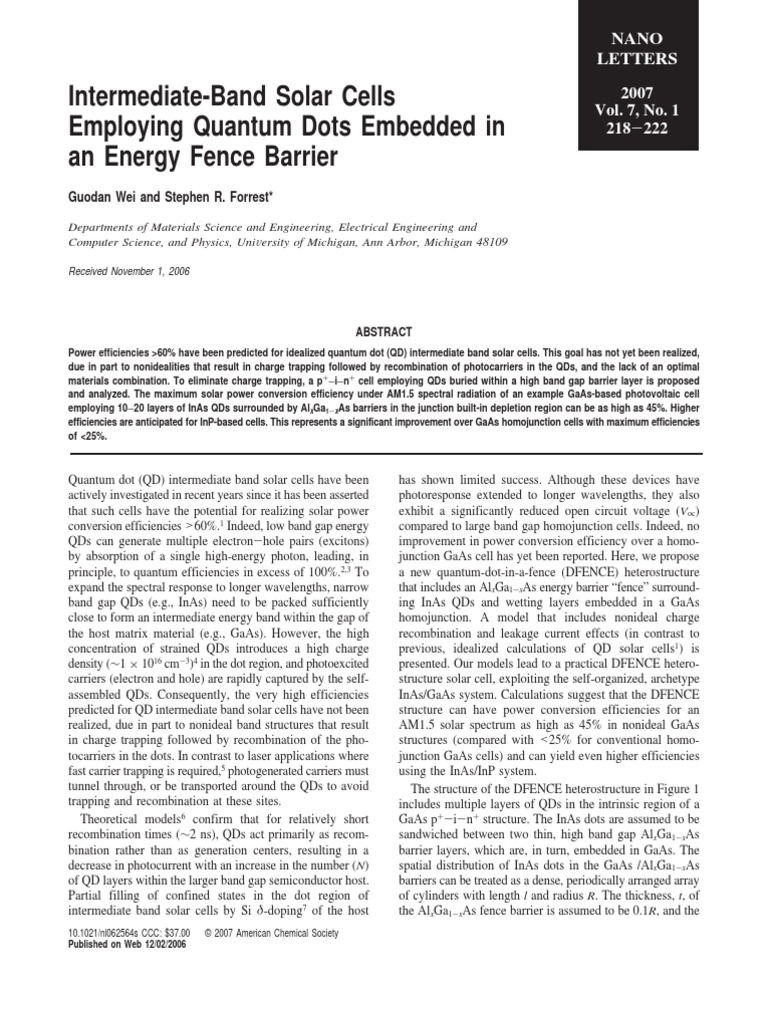 FHM, Jul 2011 | PDF | Solar Cell | Band Gap